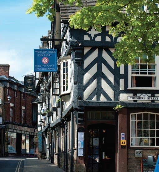 Tudor House Hotel Market Drayton Exterior foto